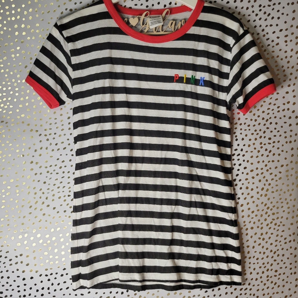 {3/$20} VS PINK Striped Tee